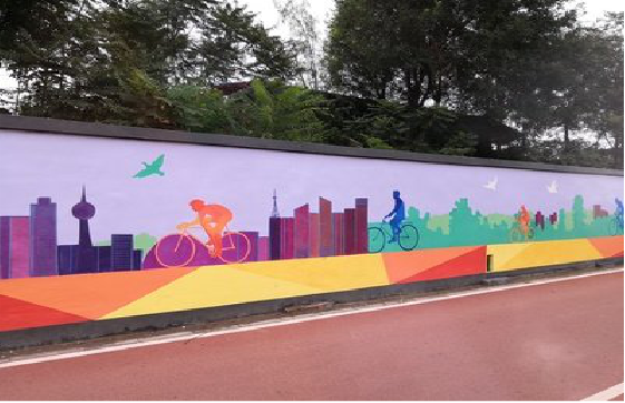 漳州墙体彩绘-围墙