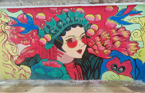 漳州墙体彩绘-网红墙