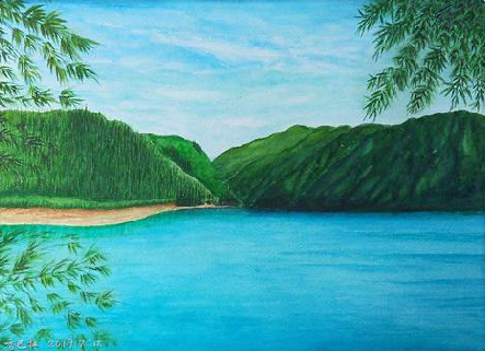 漳州在墙绘中，如何绘画绿水青山？